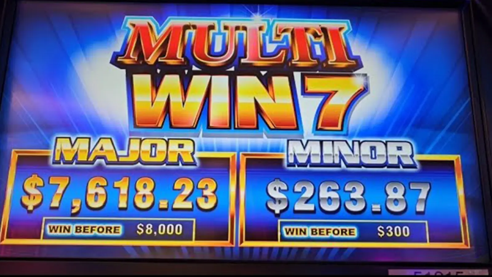 Multi Win 7 Advantage Play