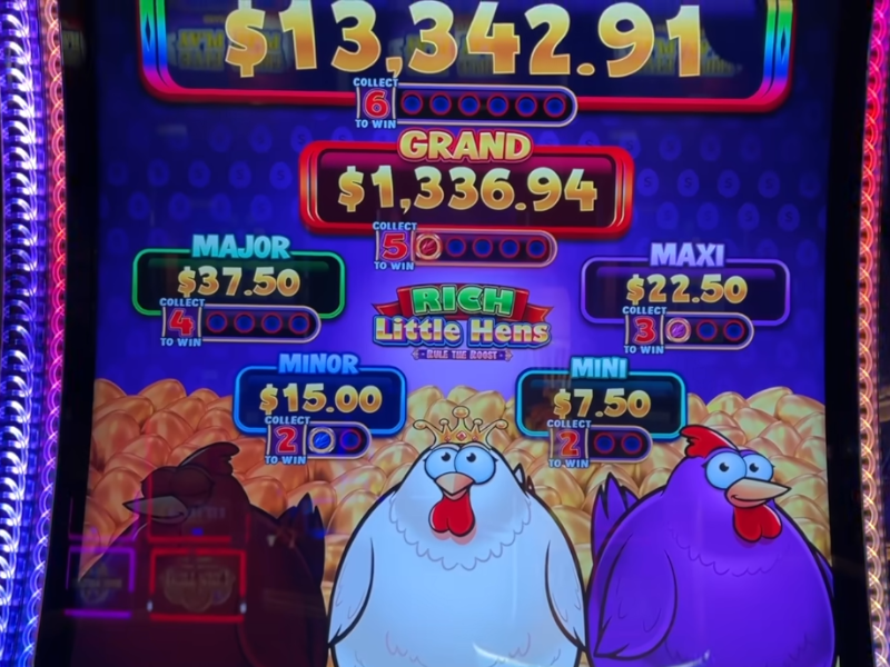 Rich Little Hens Progressive jackpots Rich Little Hens Progressive jackpots